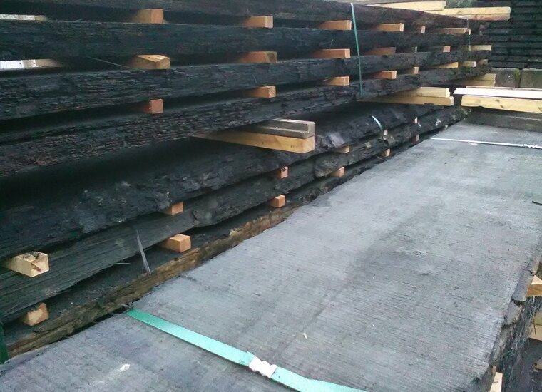 Bog oak planken
