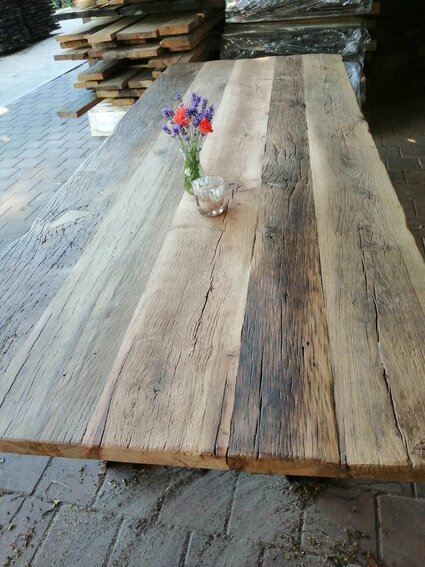 barnwood chêne table de identity2